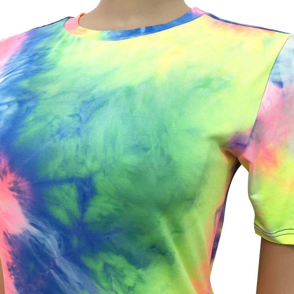 two piece set women 2 piece set women outfits home clothes 2 pieces sets t shirts shorts o-neck print sexy wholesale