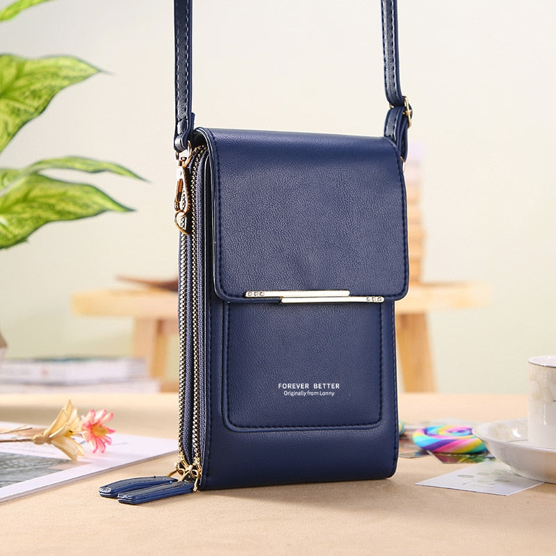 Buylor сумка женская Women's Bag Soft Leather Small Wallets Touch Screen Cell Phone Purse Fashion Handbag Crossbody Shoulder Bag